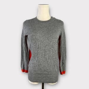 J. Crew Cashmere Blend Sweater with Elbow Patches XXS